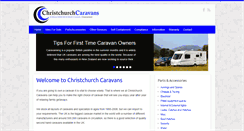 Desktop Screenshot of christchurchcaravans.co.nz